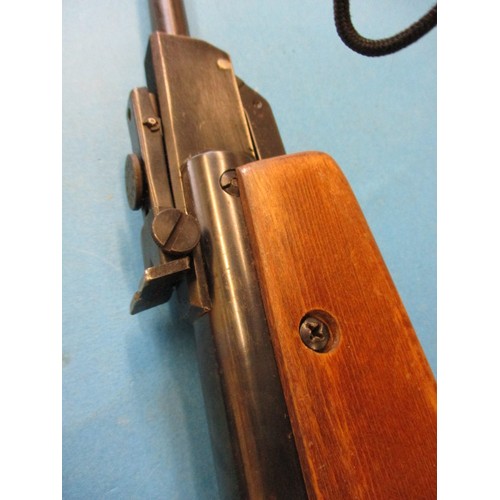 242 - A vintage ‘Original’ .22 break barrel air rifle, cocks and fires but cylinder leaver faulty, approx.... 