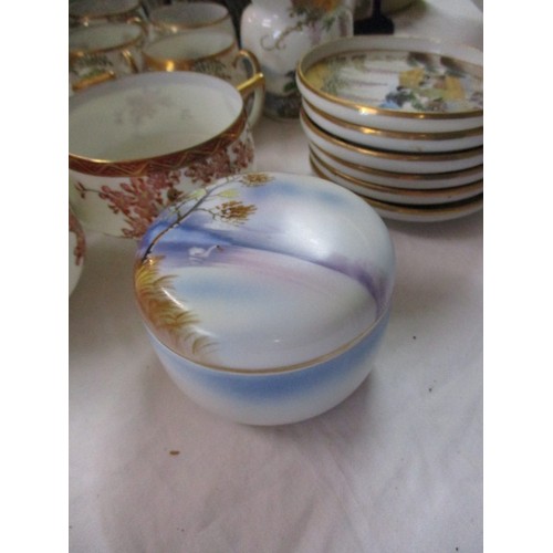 359 - A quantity of clearance ceramics to include a Japanese porcelain tea and coffee set