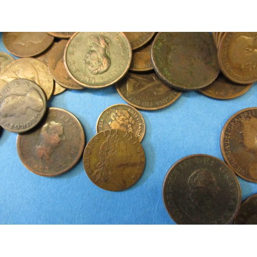 129 - Approx. 16kg of pre-decimal coins, most in circulated condition, around 1700 coins to include a tube... 