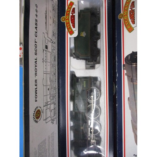 329 - A quantity of Bachmann ‘00’ gauge model railway loco’s in boxes, some with interior polly packing, a... 