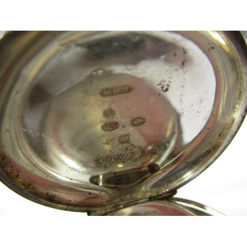 62 - A gold cased pocket watch marked k18 and a silver cased example, neither tested for function