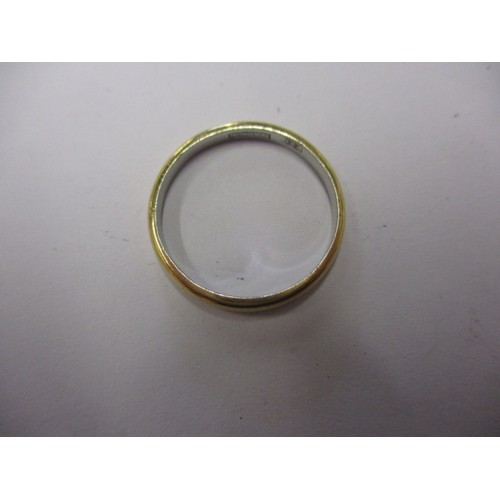 24 - A 22ct gold wedding band, approx. weight 2.4g approx. ring size N, in useable pre-owned condition