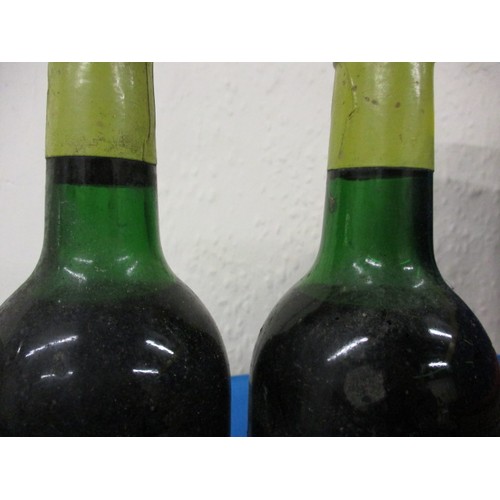 277 - 2 Bottles of 1961 Chateau Laroze premier Cru, St, Emilion Bordeaux, both settled high shoulder, priv... 