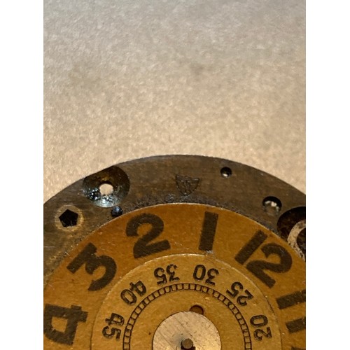 72 - A Edwardian jump hour watch by Adolfo Schild, (Rolex) in used condition with general age-related mar... 