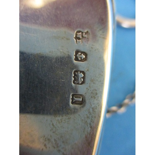 119 - A vintage sterling silver purse, Birmingham assay mark, with initial engraving to front. Approximate... 