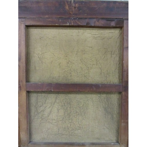 237 - An antique oil on canvas, Dutch school , signed lower right J Saey, in gilt frame, approx. dimension... 