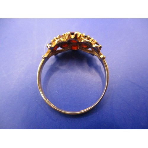 36 - Two 9ct gold rings, approx. ring sizes ‘P’, approx. gross weight 4.9g, both in good pre-owned condit... 