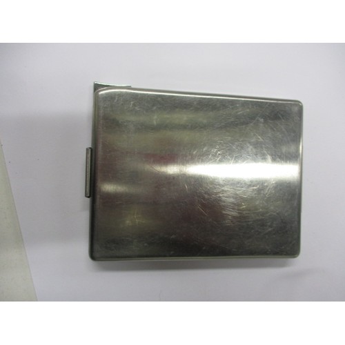 prada cigarette case A vintage Kigu compact / cigarette case and a Prada cigarette case with  integral lighter, both in go
