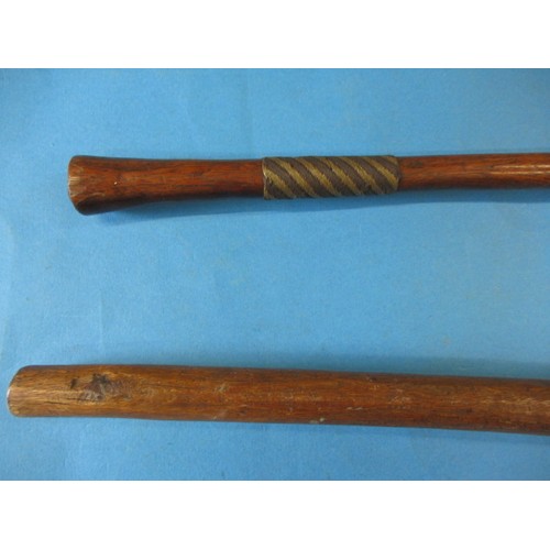 209 - Two antique African Shona people axes, one a Pemo and the other Gano both probably agricultural impl... 