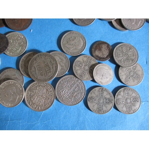 138 - A parcel of vintage coins to include approx. 162g of part silver examples, all in circulated conditi... 