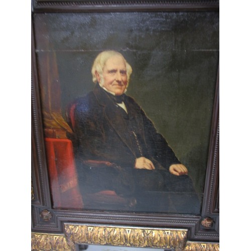 289 - A 19th century oil on board portrait of a Scottish? gentlemen approx. size of panel 24x30cm, in good... 