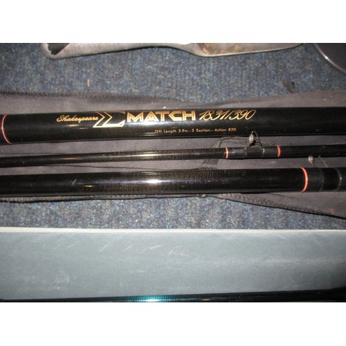 237 - A parcel of fly fishing tackle, to include rods by Greys GRX 10ft 7/8 fly rod Diawa graphite c98 tro... 