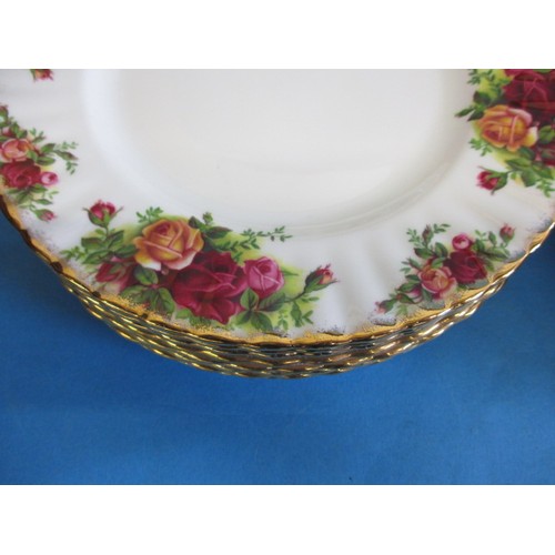 299 - A large quantity of vintage Royal Albert Old Country Roses china, most with early marks and all firs... 