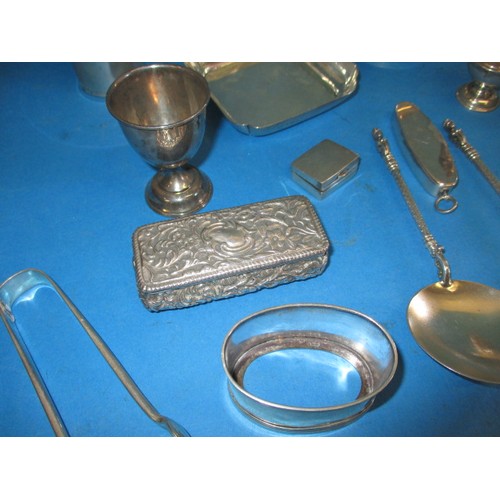 134 - A large parcel of antique and later sterling silver items, approx. silver weight 1560g all in used c... 