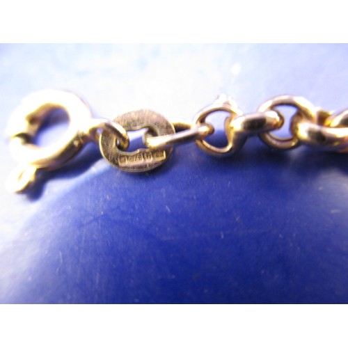 69 - A 9ct yellow gold belcher chain, approx. weight 6.3g, approx. linear length 50cm, in good used condi... 