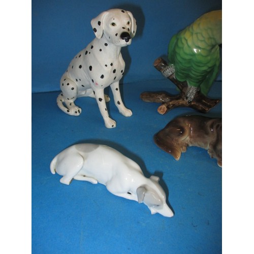 69 - A parcel of ceramic and other animal figures, all in good pre-owned condition with no observed damag... 