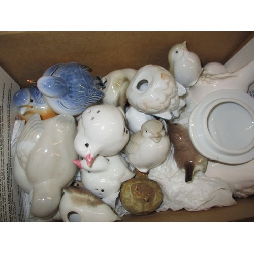 72 - A large quantity of general clearance items, to include a tea set and glass paperweights