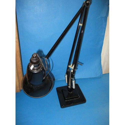 89 - A vintage Herbert Terry Anglepoise lamp, in good used condition, need re-wiring to comply with moder... 