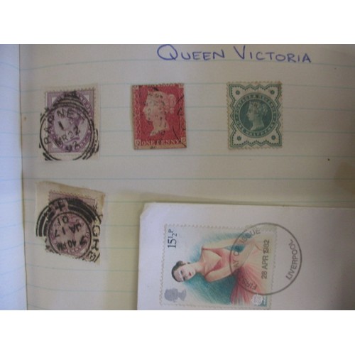 96 - A large quantity of Victorian and later stamps, to include first day covers and several albums