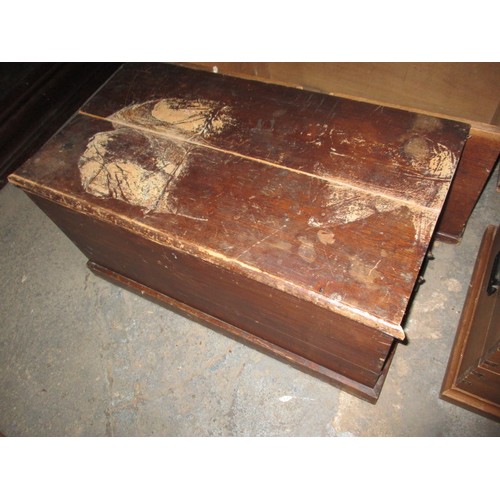 115 - 4 Vintage blanket storage boxes, all in used condition some needling attention to hinges and tops, a... 