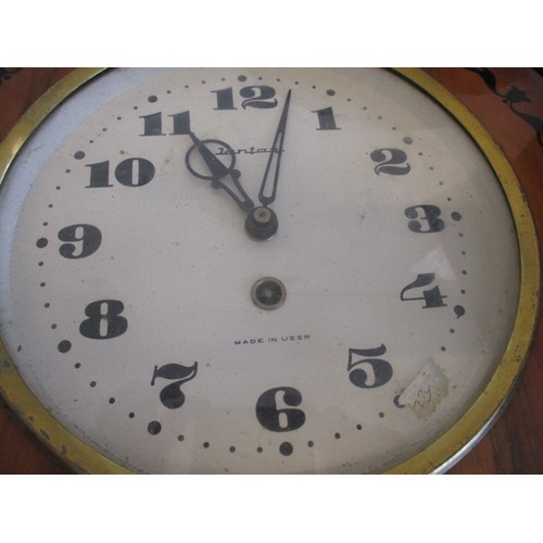 130 - A quantity of vintage clocks to include a black forest example, none tested as to function, all with... 