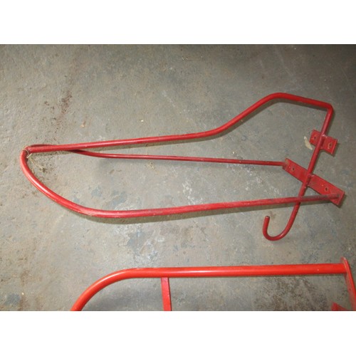 273 - A quantity of tack room saddle racks, in good condition