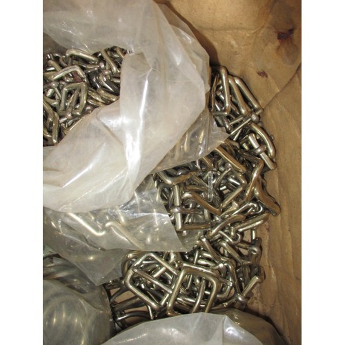 278 - A large quantity of new old stock tack makers buckles and rings, various sizes