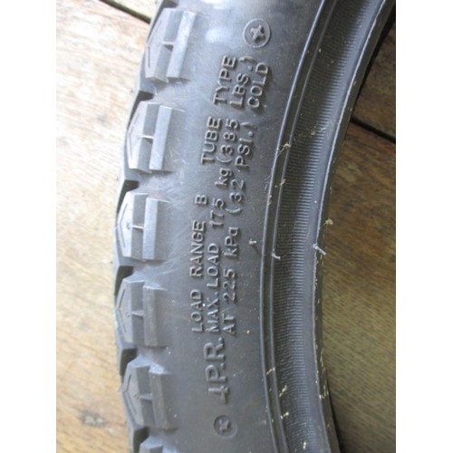 288 - Two unused BSA Bantam motorcycle tyres, front and rear, no signs of perishing