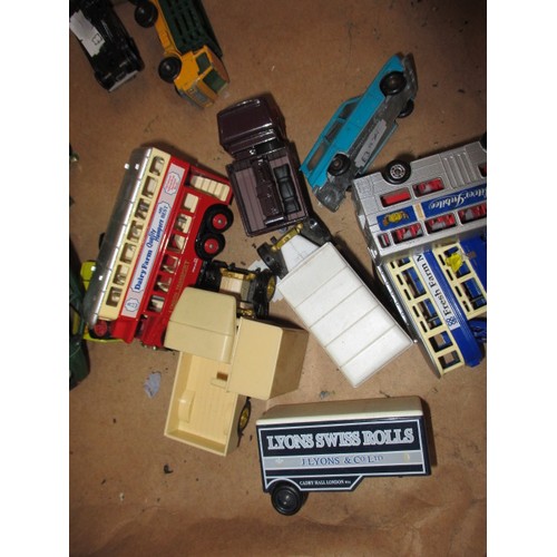 310 - A parcel of model vehicles, various makers and sizes, some in original boxes