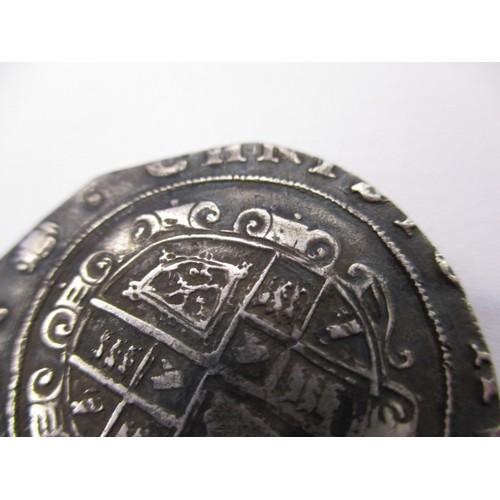 146 - A Charles I silver half crown, approx. weight 14.9g approx. dia 32mm being a clipped circulated coin... 