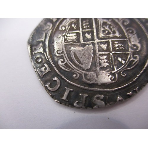 146 - A Charles I silver half crown, approx. weight 14.9g approx. dia 32mm being a clipped circulated coin... 