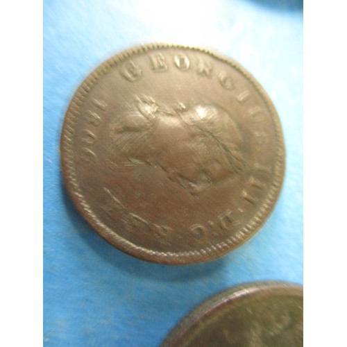 154 - A parcel of 18th century and later coins, various grades but all circulated, approx. parcel weight 2... 