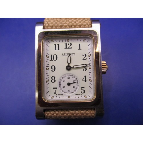 125 - 3 Allenby & Co dress watches, all unworn and in working order, to include a his and hers pair, in or... 