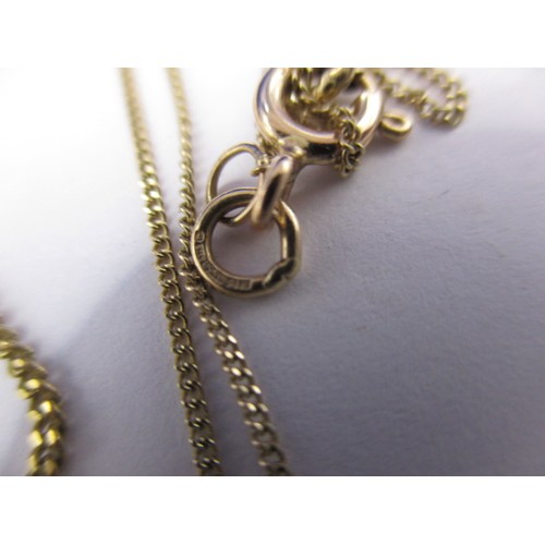 68 - A parcel of gold necklace chains, most on yellow, approx. gross parcel weight 15.1g all in good pre-... 