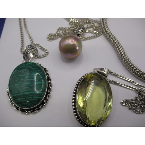 82 - A parcel of silver costume jewellery, all in good used condition, approx. parcel gross weight 220g