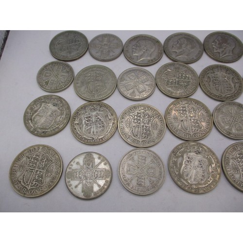 156 - A parcel of part silver coins, approx. parcel weight 499g, to include some very good grades, most in... 