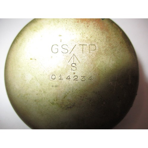 126 - Two WWII GSTP pocket watches, neither tested as to function, both with age-related marks