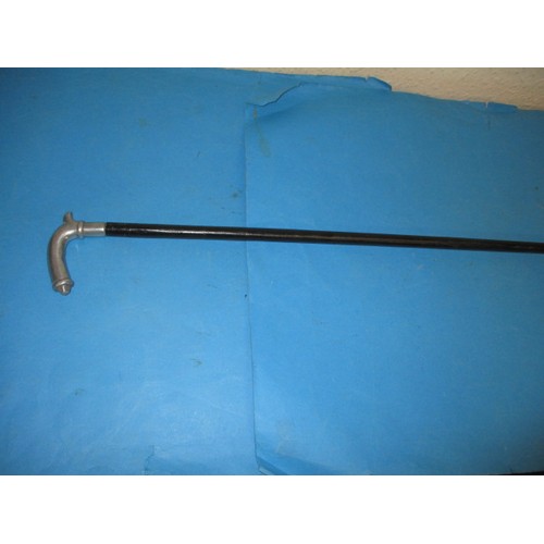 202 - A vintage sword stick, approx. length of stiletto type blade 59cm in good pre-owned condition