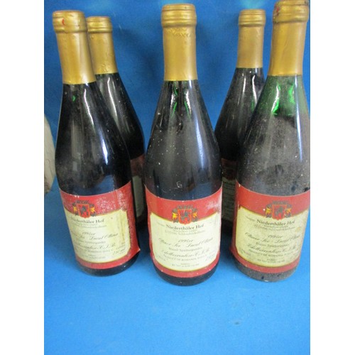 245 - 6 bottles of Niederthaler Hof 1994 Romanian Red wine. Private cellar stored