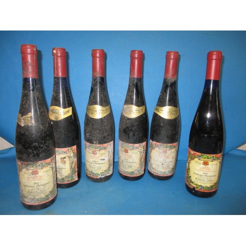 246 - 6 bottles of German white wine, 5 bottles of Weinkellerei Niederthaler Hof Dalberger Pfarrgarten Ker... 