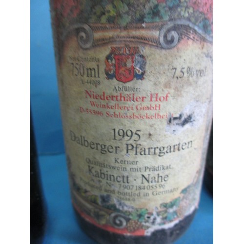 246 - 6 bottles of German white wine, 5 bottles of Weinkellerei Niederthaler Hof Dalberger Pfarrgarten Ker... 