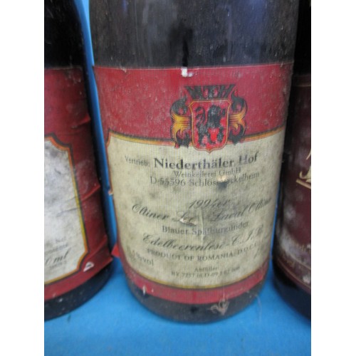 248 - 6 bottles of German and Romanian wine, various dates. Private cellar stored