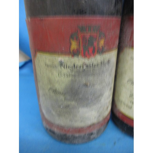 248 - 6 bottles of German and Romanian wine, various dates. Private cellar stored