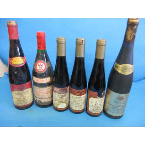 249 - 6 bottles of German and Romanian wine, various dates, to include 3 half bottles. Private cellar stor... 