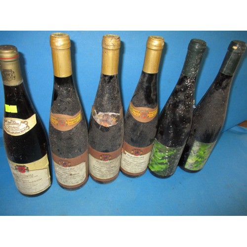 250 - 6 bottles of German wine, various dates. Private cellar stored