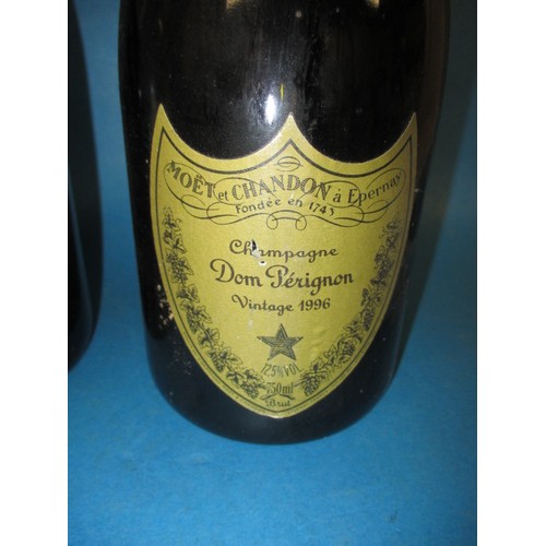 279 - Dom Perignon vintage 1996 champagne, two bottles 750ml