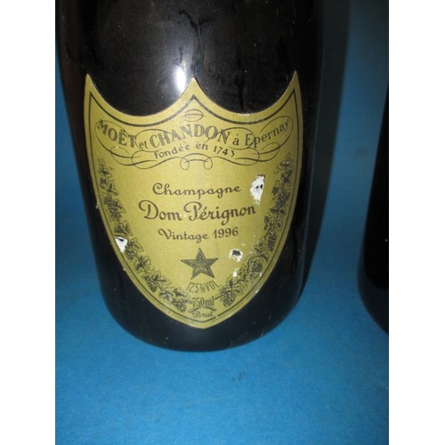 279 - Dom Perignon vintage 1996 champagne, two bottles 750ml