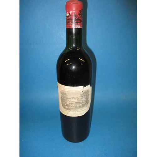 277 - Chateau Lafite Rothschild 1965, settled high shoulder, 75cl