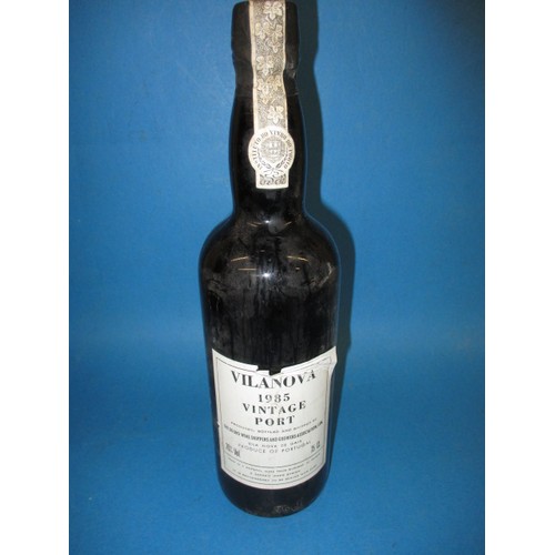 291 - 1985 Vilanova vintage port, 75cl bottle