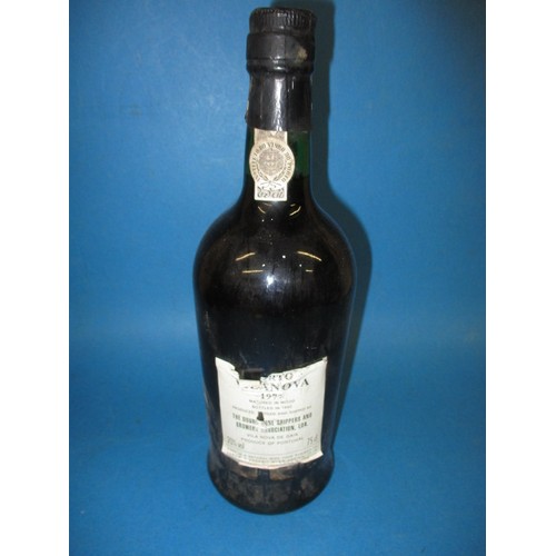 292 - 1977 Vilanova vintage port, 75cl bottle settled low neck